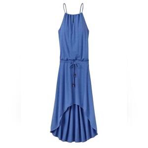 Athleta Malti Patio Halter Hi-Lo Dress Large